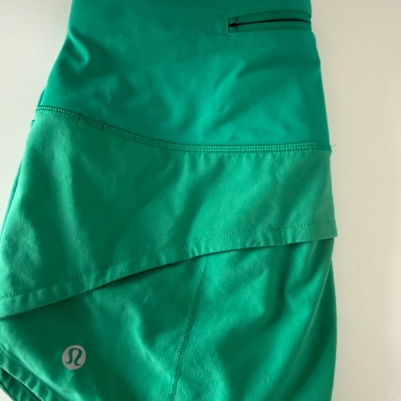 Lululemon Athletica Bright Green Athletic Shorts - Picture 2 of 8